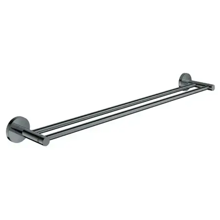 Grohe Essentials dobbelt håndklædestang, 60 cm - Poleret Hard graphite