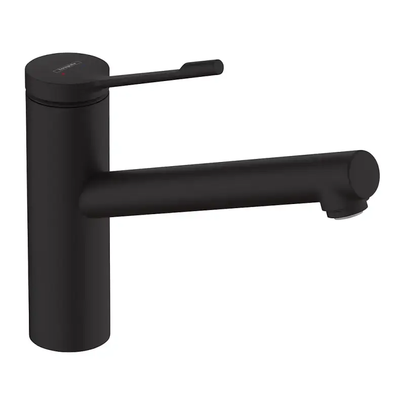 Hansgrohe Zesis Lean M34 køkkenarmatur 150, 1jet mat sort