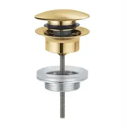 Grohe bundventil i børstet cool sunrise - Børstet messing