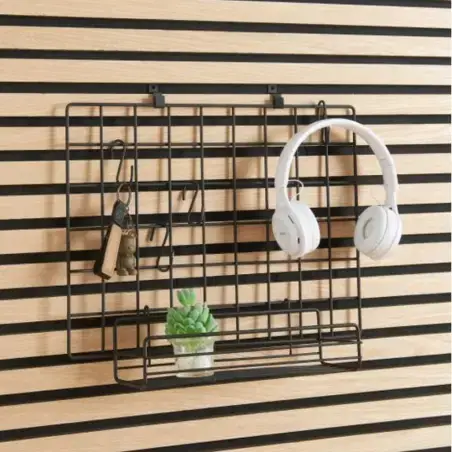 Nortiq Organizer inkl. 4 s-kroge til akustik paneler - Matsort