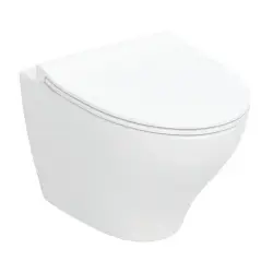 Ifø Spira Modern, væghængt toilet inkl softclose sæde, rengøringsvenlig, hvid
