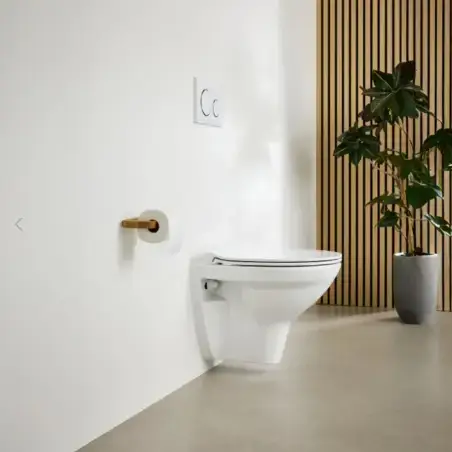 Ifø Spira Classic, væghængt toilet inkl softclose sæde, rengøringsvenlig, hvid