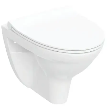 Ifø Spira Classic, væghængt toilet inkl softclose sæde, rengøringsvenlig, hvid