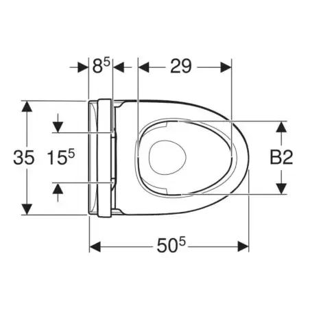 Ifø Spira Style, væghængt toilet inkl softclose sæde, rengøringsvenlig, hvid