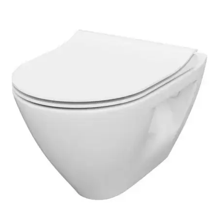 Houco Mille plus væghængt toilet, inkl. sæde