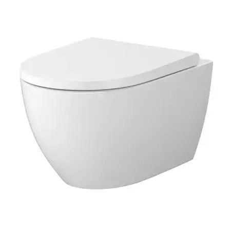 Houco ZEN Pro Vortex væghængt toilet inkl. Toiletsæde
