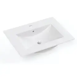 Kriss Skandi Noval porcelænsvask, 81 cm
