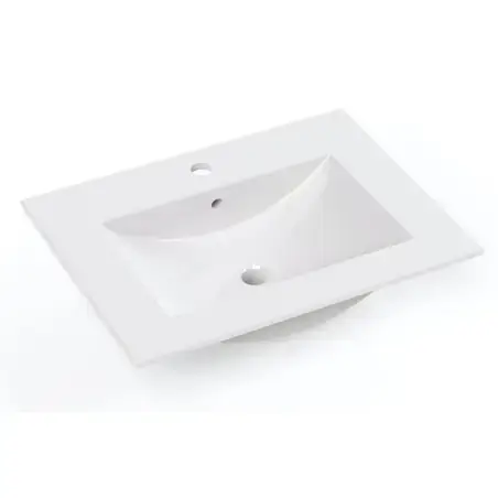 Kriss Skandi Noval porcelænsvask, 81 cm