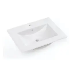 Kriss Skandi Noval porcelænsvask, 61 cm