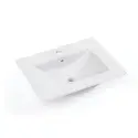 Kriss Skandi Noval porcelænsvask, 51 cm