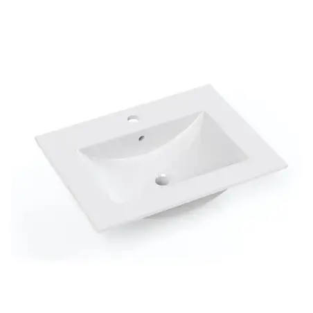 Kriss Skandi Noval porcelænsvask, 51 cm