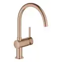 Grohe Minta køkkenarmatur - Børstet warm sunset