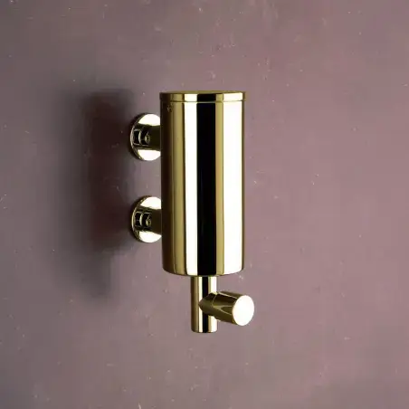 Vola T10JR - 59 sæbedispenser 250ml - børstet messing natur