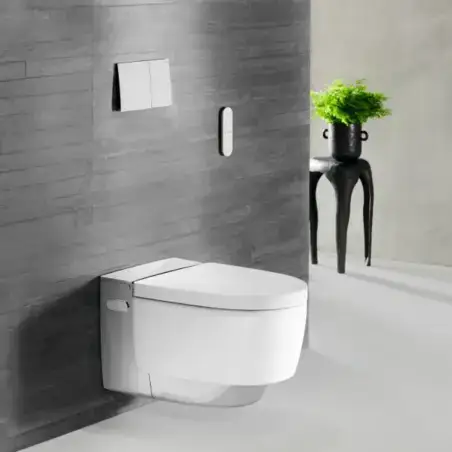 Geberit AquaClean Mera Comfort douchetoilet, væghængt, hvid