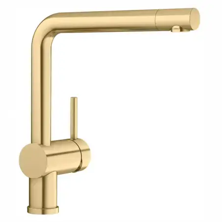 Blanco Linus køkkenarmatur, Satin gold