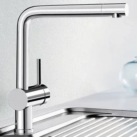 Blanco Linus køkkenarmatur, Krom