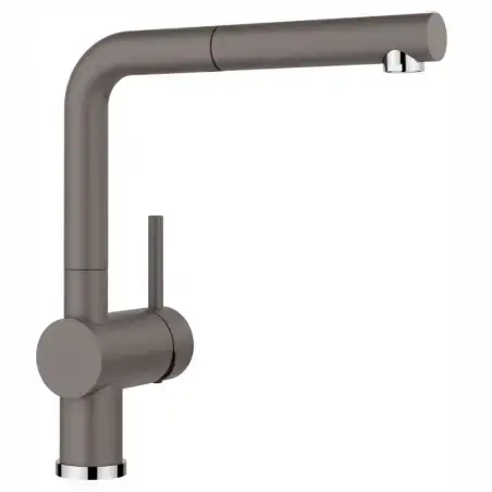 Blanco Linus-s køkkenarmatur i silgranit, med udtræk, Vulkangrå