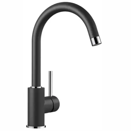 Blanco Mida køkkenarmatur i silgranit overflade, Antracit