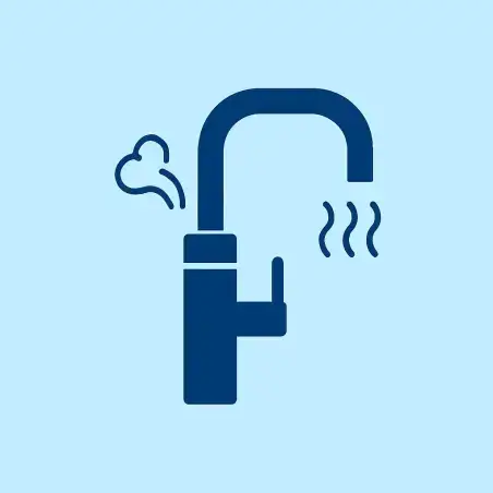 Armatur med kogende eller kold funktion - klik for at læse mere