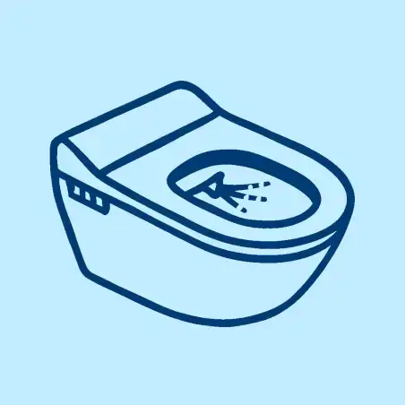 Duschtoilet - klik for at læse mere