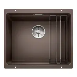 BLANCO ETAGON 500-U, 53 x 46 cm, køkkenvask i SILGRANIT - Kaffe