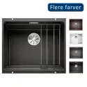 BLANCO ETAGON 500-U, 53 x 46 cm, køkkenvask i SILGRANIT - Sort
