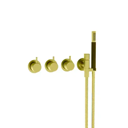 Vola 871R-19 Kararmatur - poleret natur messing