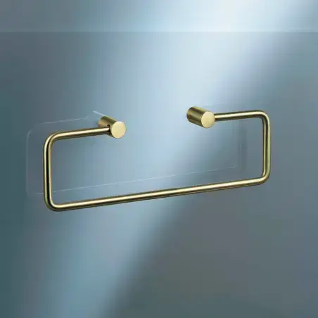 Vola T15-BP - 19 håndklædeholder - poleret messing natur