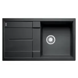 Blanco Metra 5 S, 86 x 50 cm, køkkenvask i SILGRANIT, Vendbar - Antracit