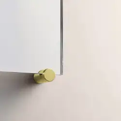 Vola T20 - 19 spejlholder (4 stk.) - poleret messing natur