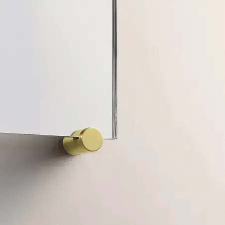 Vola T20 - 19 spejlholder (4 stk.) - poleret messing natur