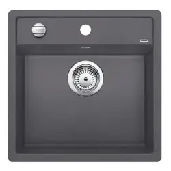 Blanco DALAGO 5, 51,5 x 51 cm, køkkenvask i SILGRANIT - Klippegrå