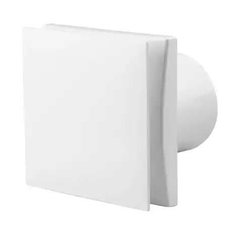 Fresh Ventilator 100, montering i væg eller loft, Ø100 mm