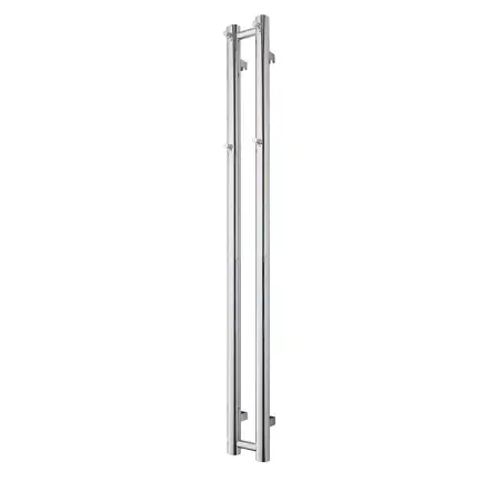 TVS Kiro håndklædetørrer, 13,5x140 cm, krom