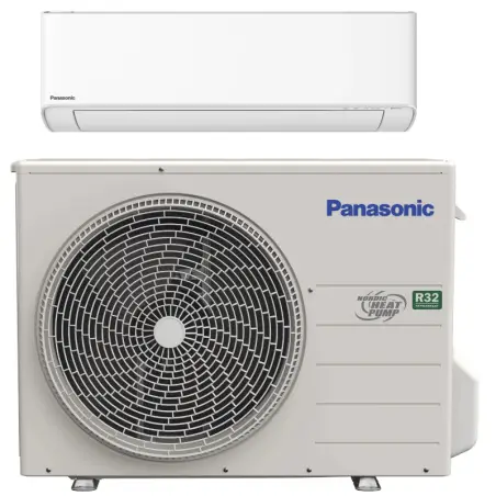 Panasonic NZ25YKE-1 luft til luft varmepumpe, 3,20/2,50 kW (varme/køl)