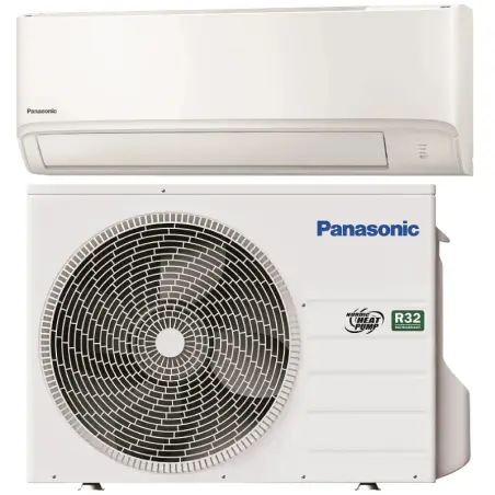 Panasonic CZ25ZKE luft til luft varmepumpe, 3,20/2,50 kW (varme/køl)