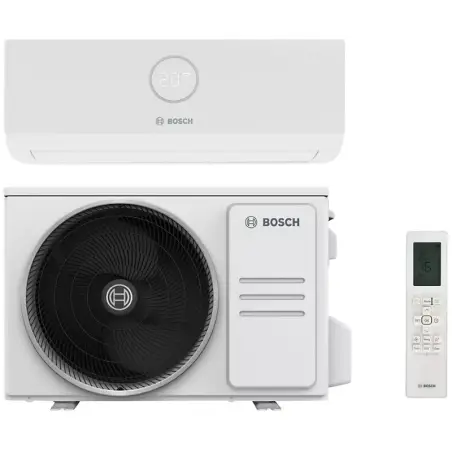 Bosch Climate 3000I 7,0 luft til luft varmepumpe, 7,00/6,80 kW (varme/køl)