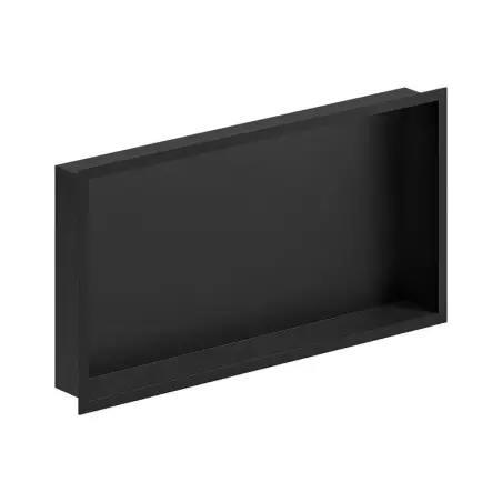 Damixa Zen Indbygningshylde, 59,5x29,5 cm, Mat sort