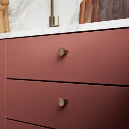 Damixa Zen knopgreb, Børstet bronze