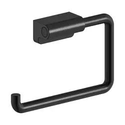 Damixa Zen Toiletrulleholder, Mat sort