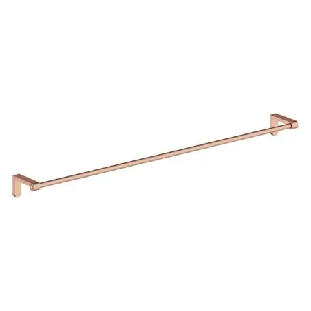 Damixa Zen Enkelt håndklædestang, Børstet kobber