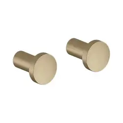 Damixa Zen Håndklædekrog, 2 stk, Børstet bronze