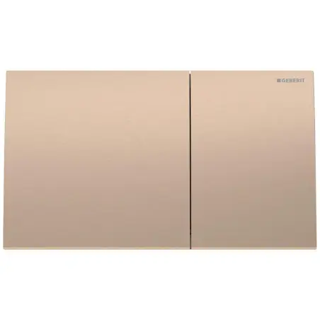 Geberit Sigma 70 betjeningsplade - Børstet rødguld