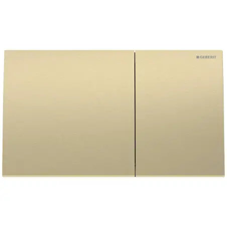 Geberit Sigma 70 betjeningsplade - Børstet messing