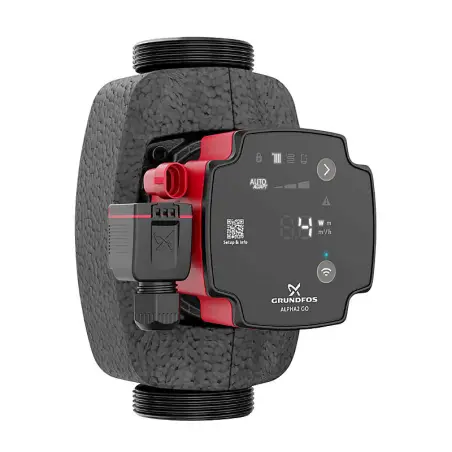 Grundfos Alpha2 GO 25-75 cirkulationspumpe, 180 mm, varme