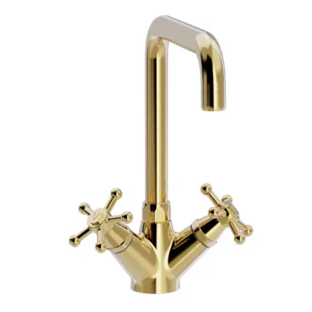 Toni Elements Christiansborg, u-tud, kogende vandhane, Messing