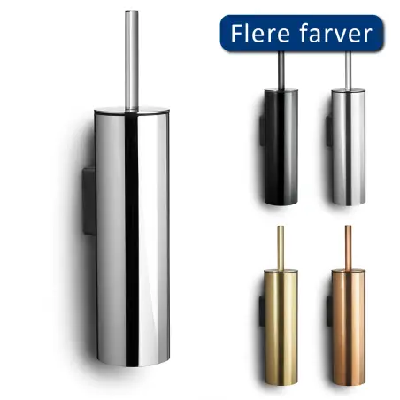 Unidrain ReFrame - Toiletbørste væghængt Poleret stål