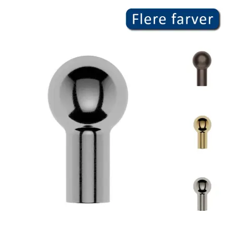 Toni Copenhagen Sphere krog, Ø22, 2 stk. Krom