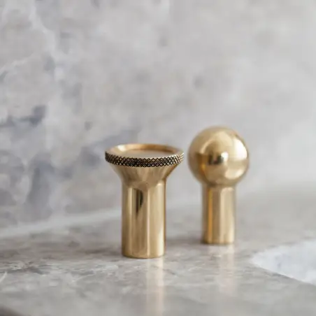 Toni Copenhagen Sphere krog, Ø22, 2 stk. Nikkel