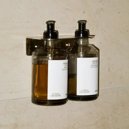 Toni Copenhagen sæbeholder single, Bruneret messing